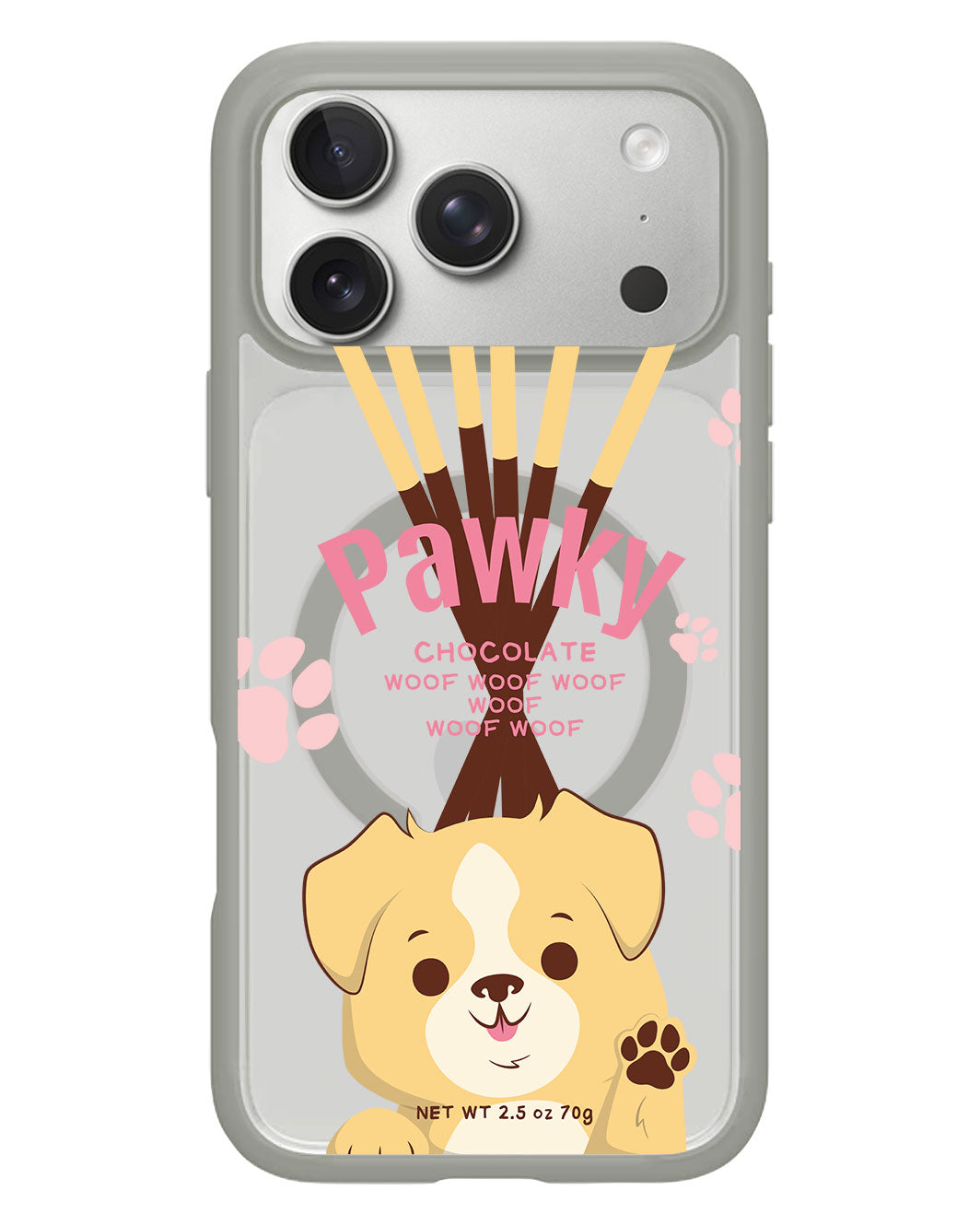 iPhone Rearguard Hybrid - Pawky Dog