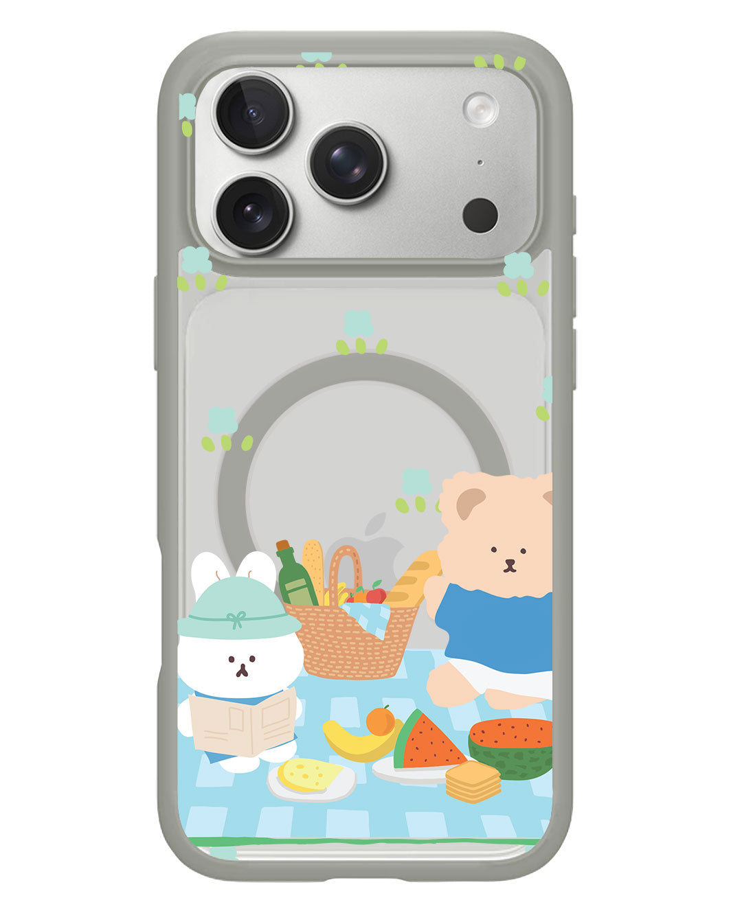 iPhone Rearguard Hybrid - Picnic Bear Blue