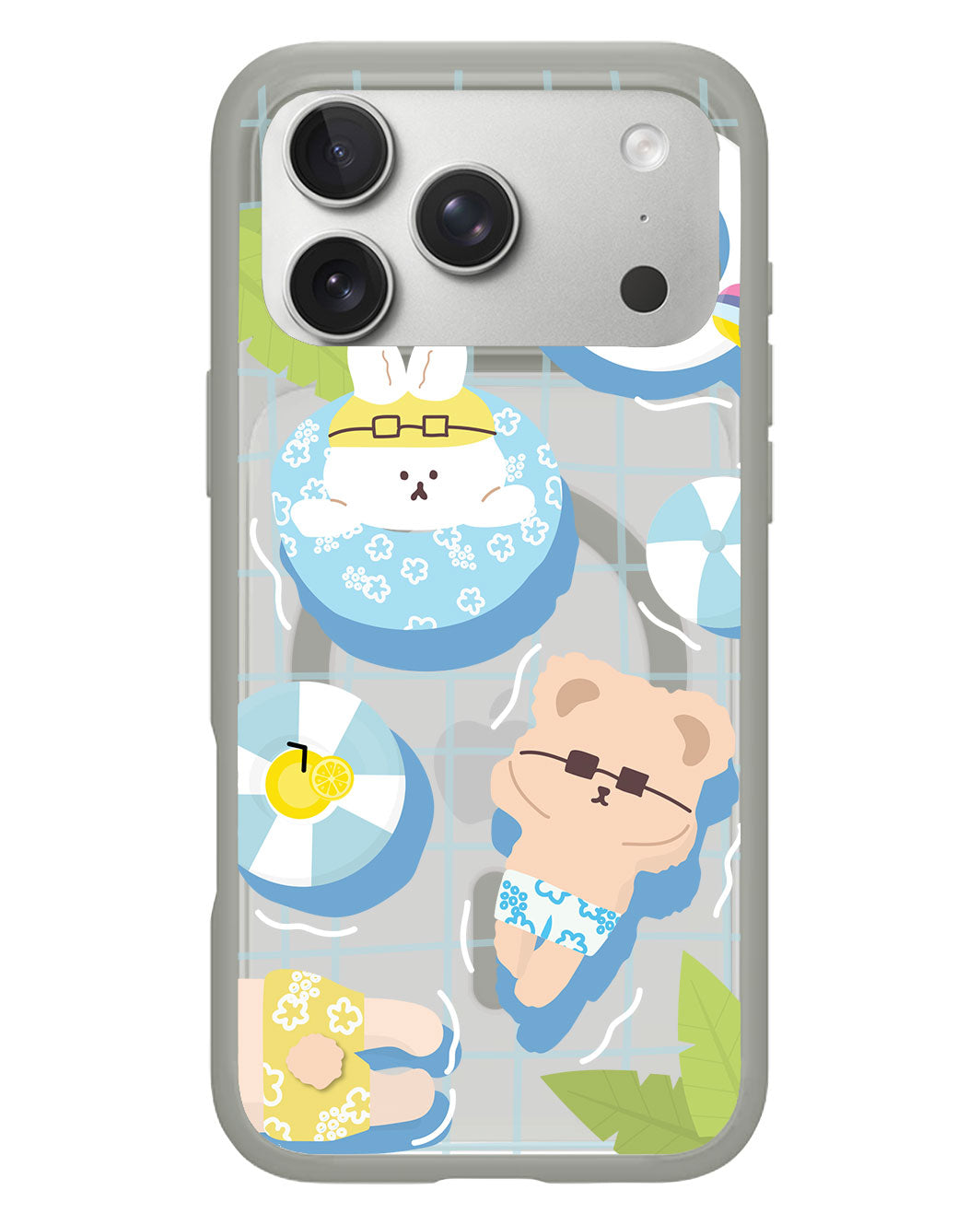 iPhone Rearguard Hybrid - Pool Party Blue