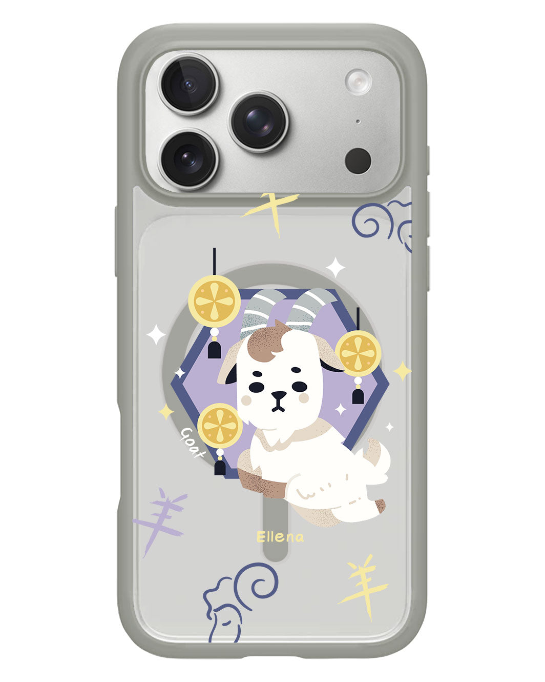iPhone Rearguard Hybrid - Goat (Chinese Zodiac / Shio)