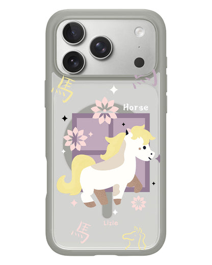iPhone Rearguard Hybrid - Horse (Chinese Zodiac / Shio)