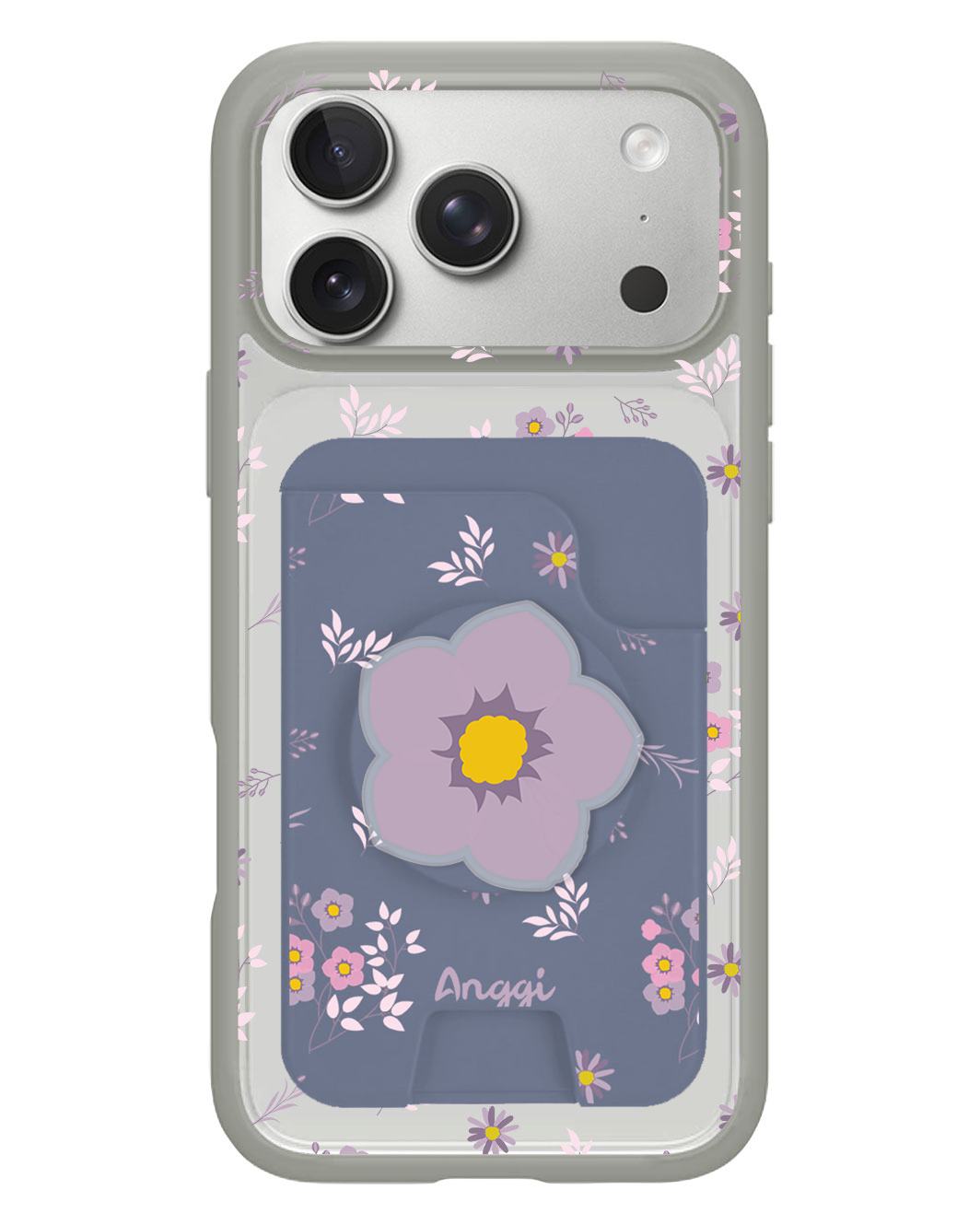 iPhone Magpop Wallet - Cherry Blossom