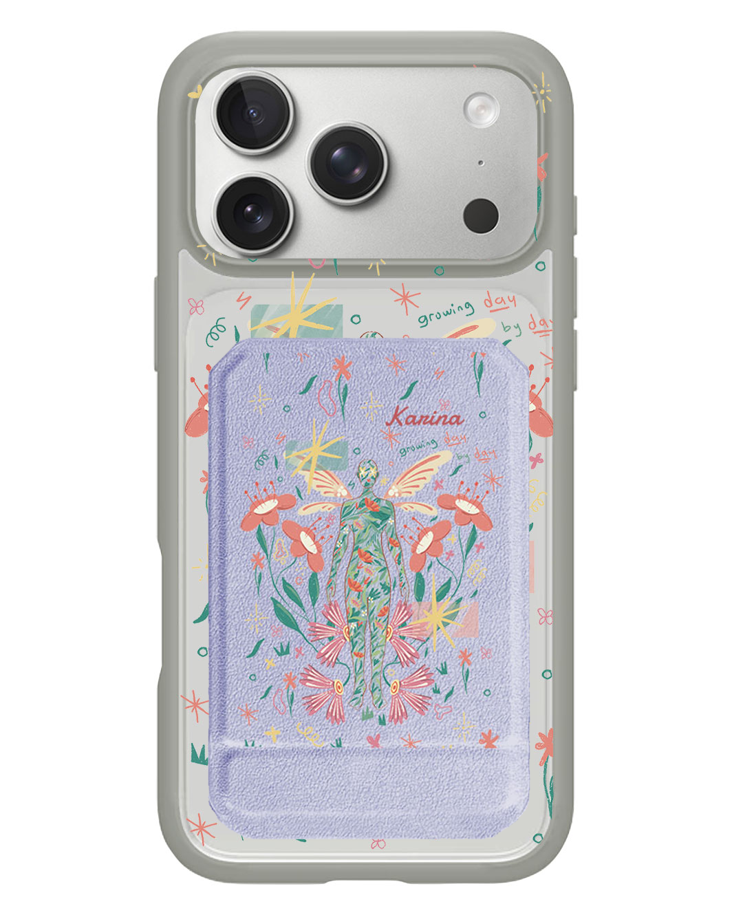 iPhone Magnetic Multifold Wallet - Growing Day by Day