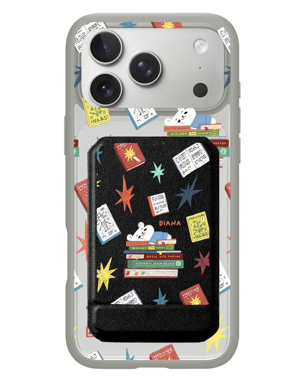 iPhone Magnetic Multifold Wallet - Let Me Sleep