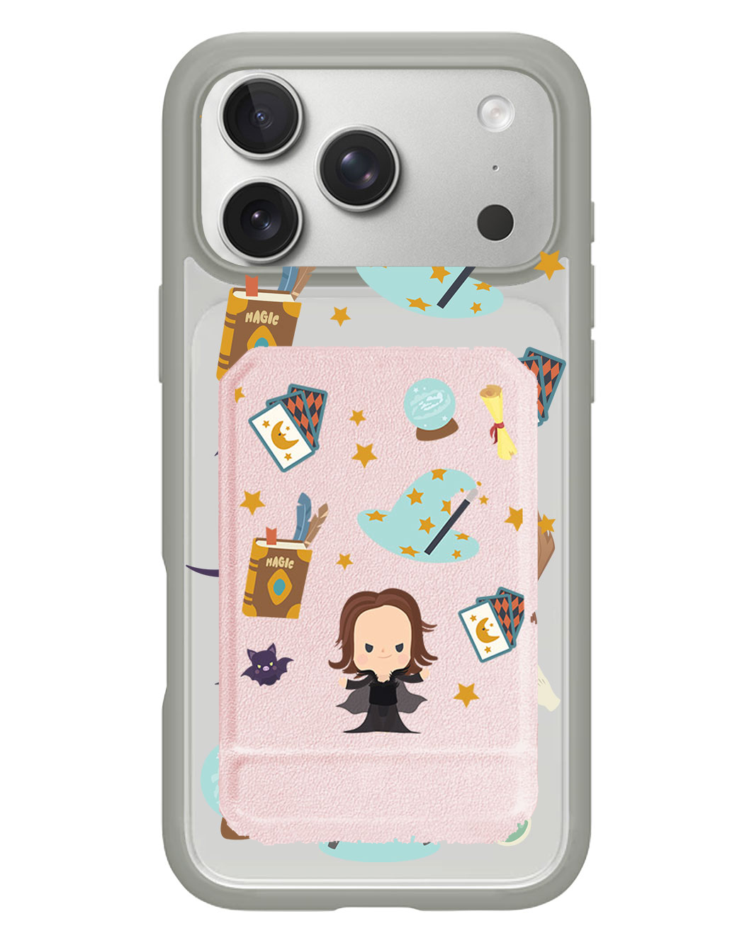 iPhone Magnetic Multifold Wallet - Little Hogwarts