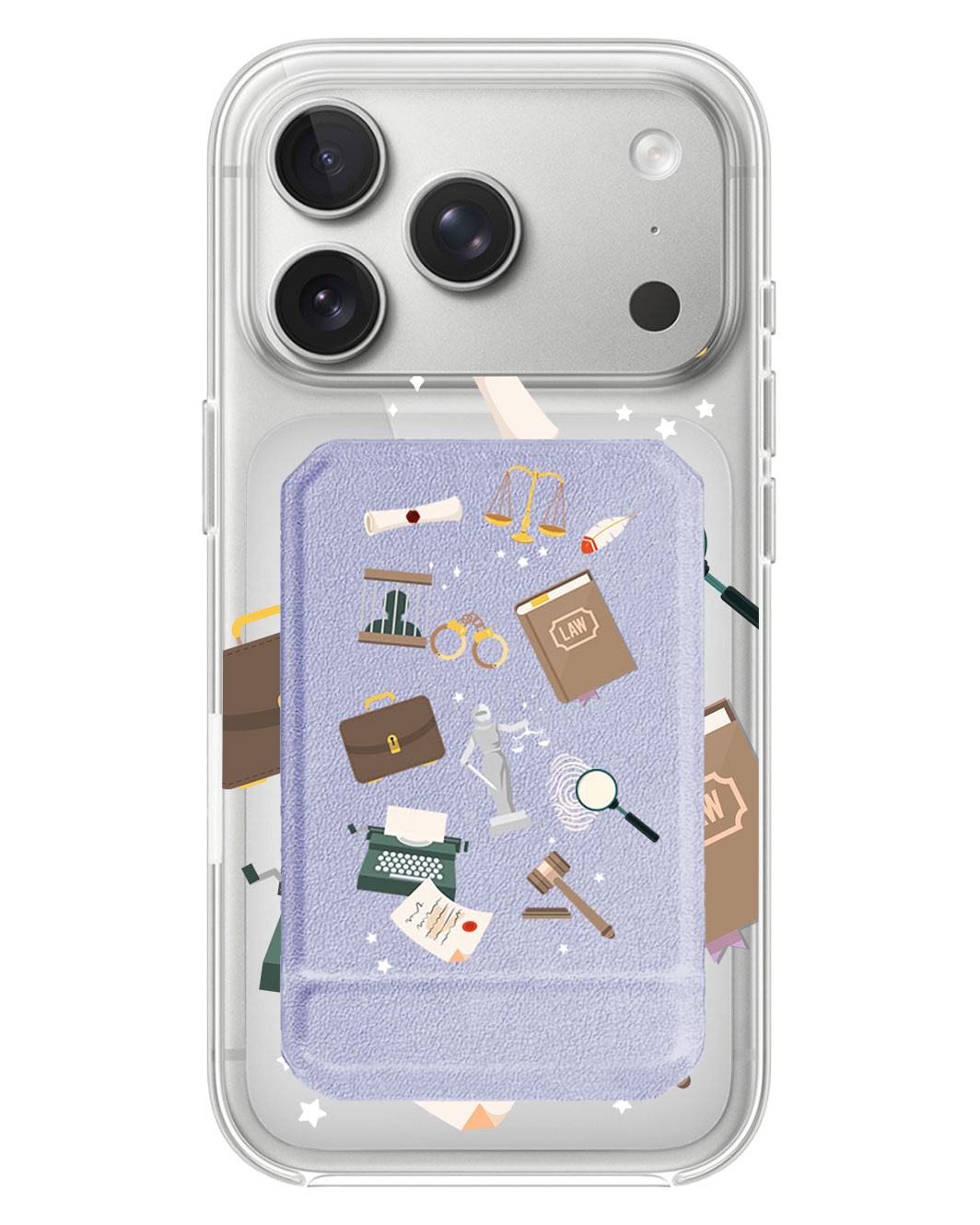 iPhone Magnetic Multifold Wallet - Lawyer