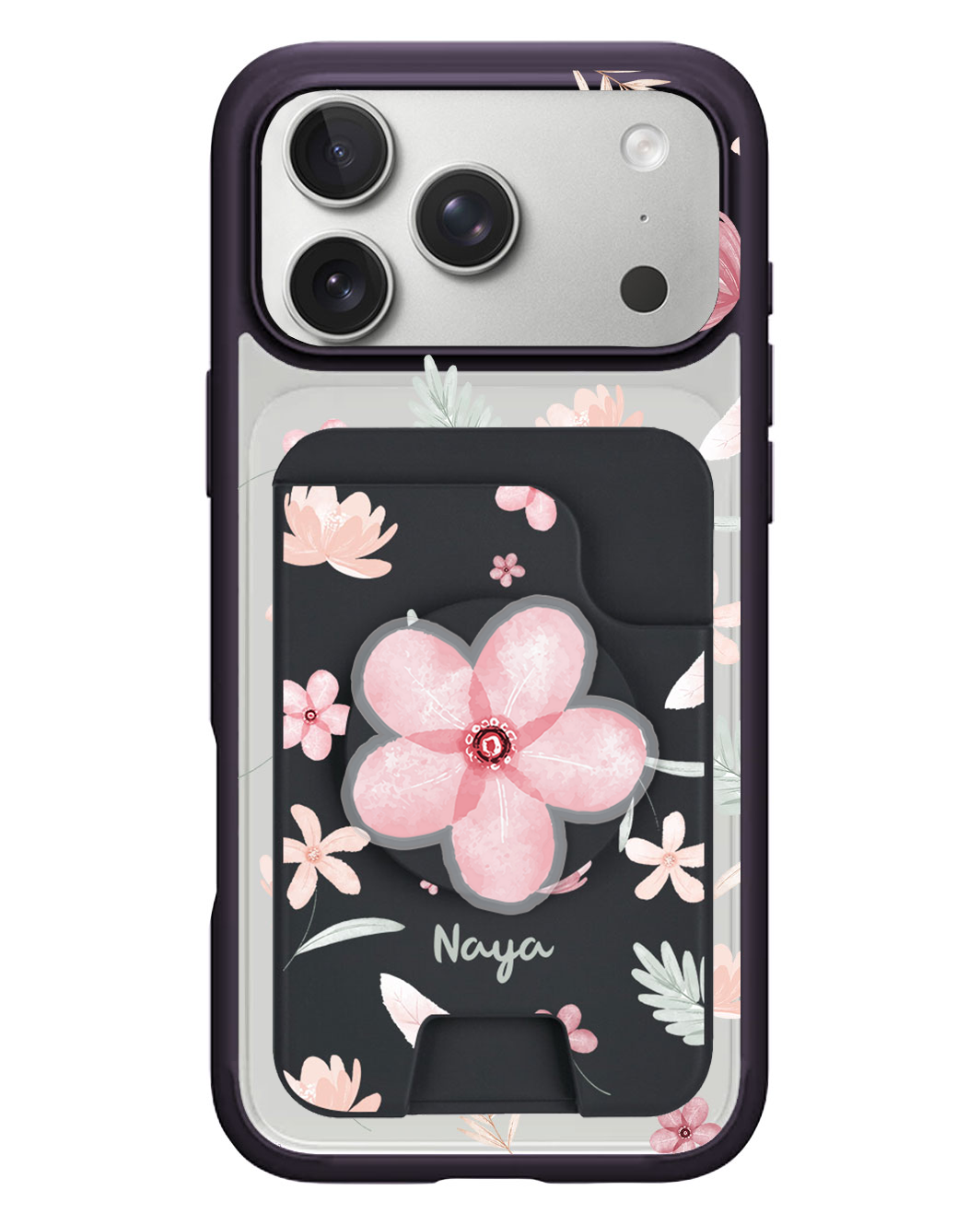 iPhone Magpop Wallet - Wild Flower