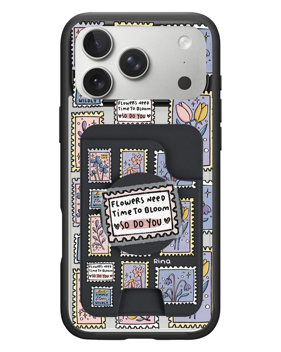 iPhone Magpop Wallet - Time to Bloom