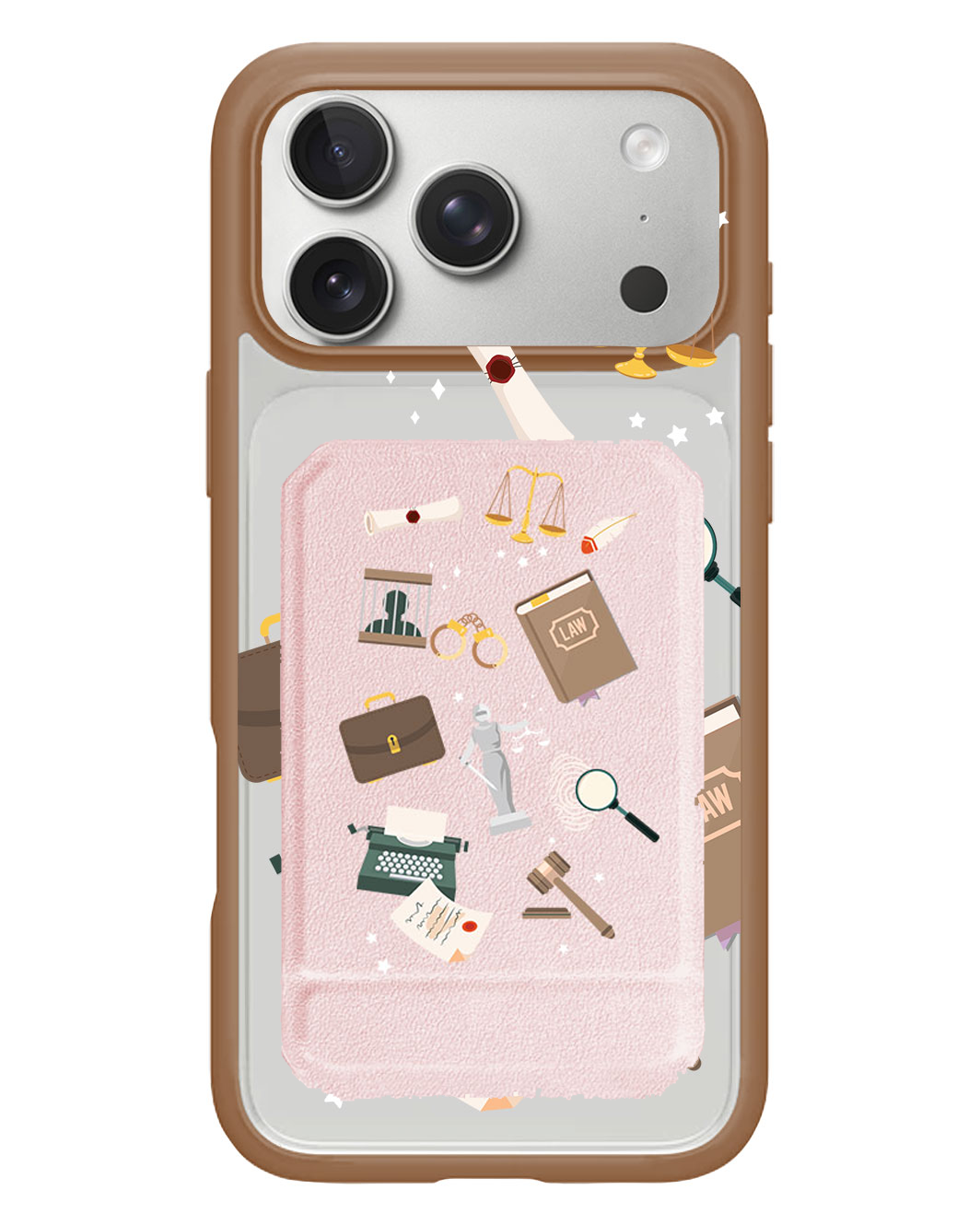 iPhone Magnetic Multifold Wallet - Lawyer