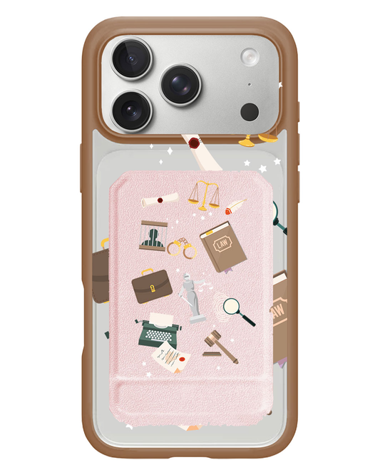 iPhone Magnetic Multifold Wallet - Lawyer