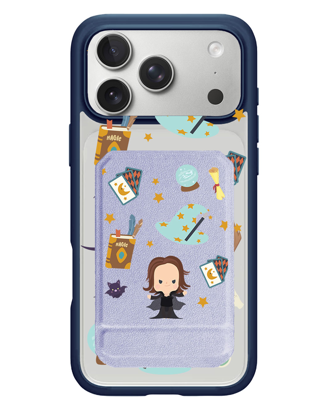 iPhone Magnetic Multifold Wallet - Little Hogwarts