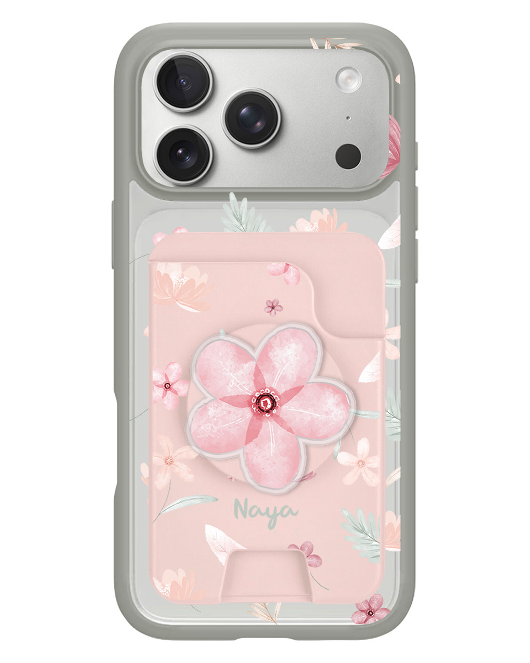 iPhone Magpop Wallet - Wild Flower