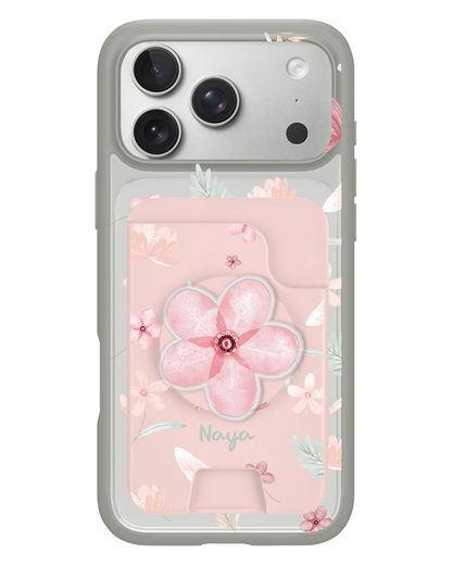 iPhone Magpop Wallet - Wild Flower