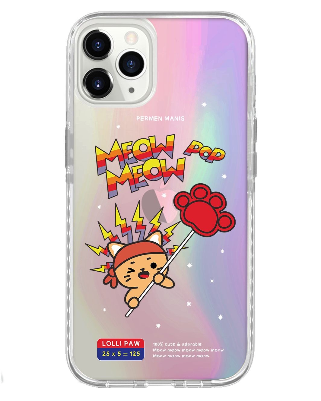 iPhone Rearguard Holo - Meow Pop 1.0