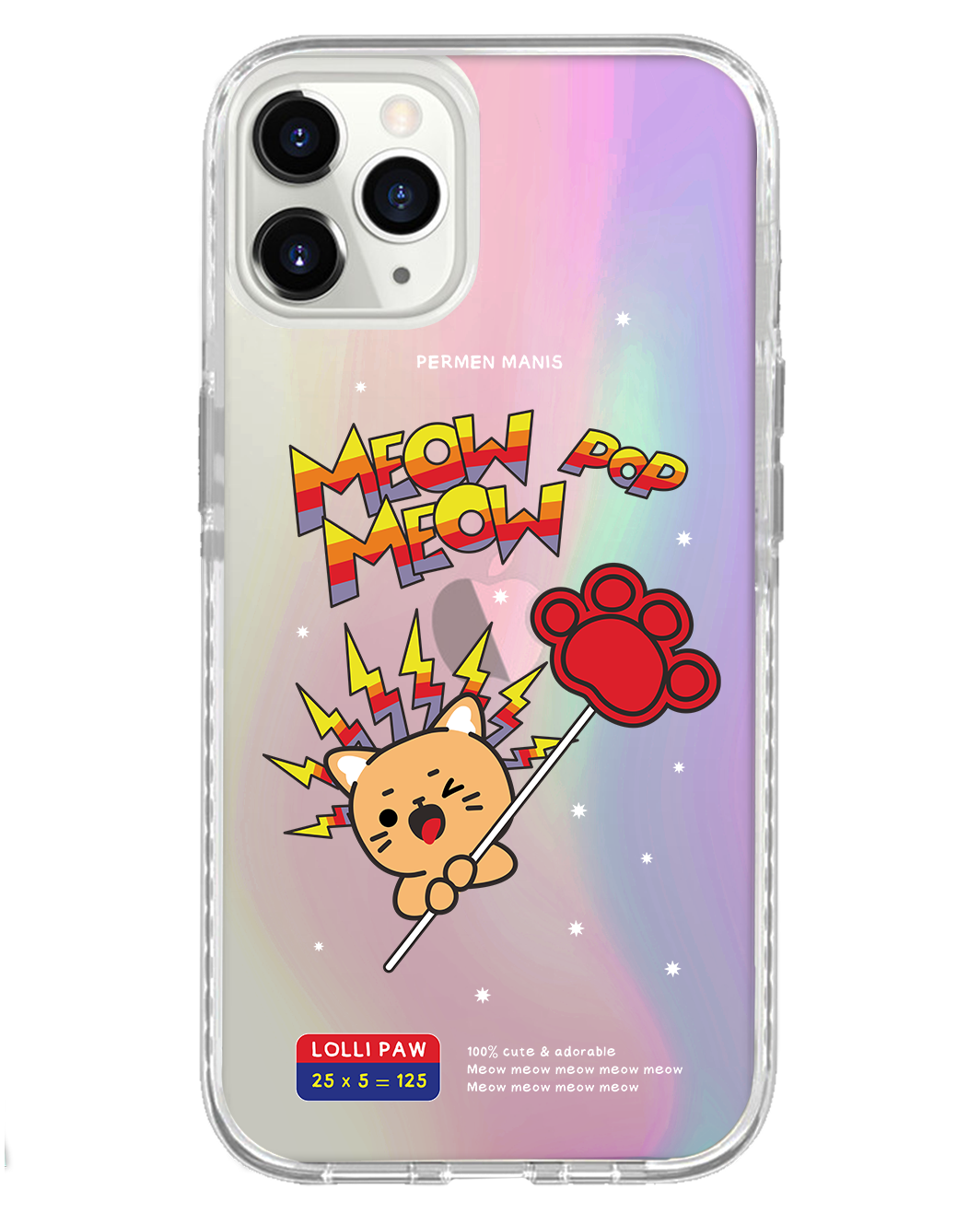 iPhone Rearguard Holo - Meow Pop 2.0