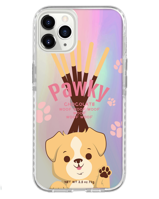 iPhone Rearguard Holo - Pawky Dog