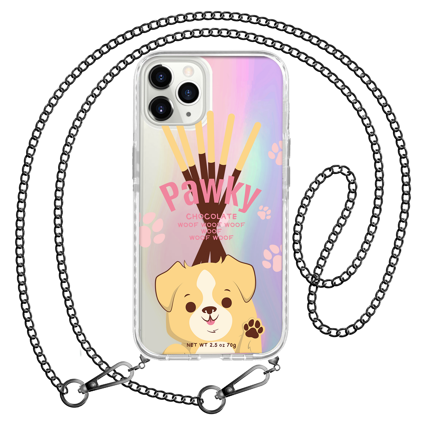 iPhone Rearguard Holo - Pawky Dog