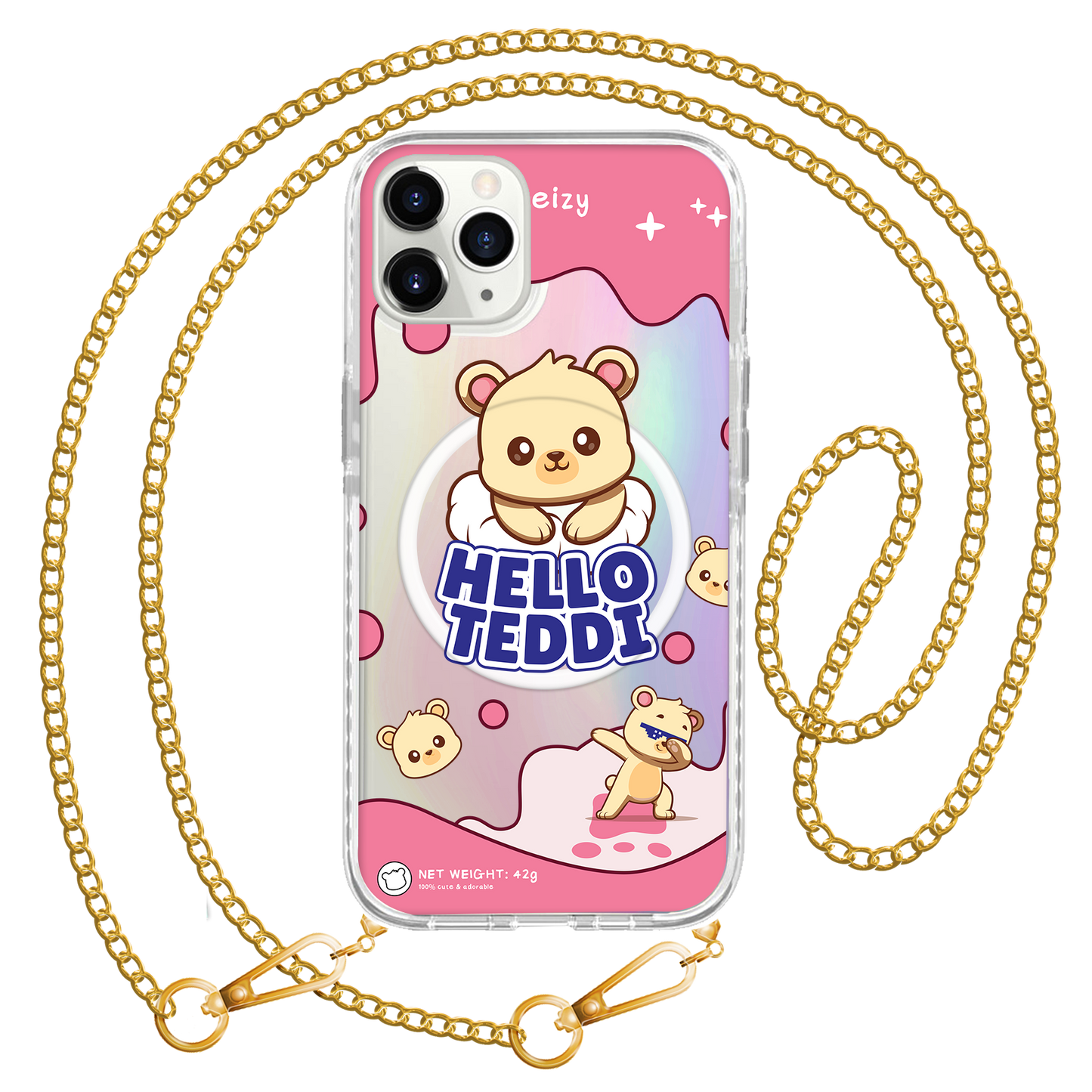 iPhone Rearguard Holo - Hello Teddy 2.0