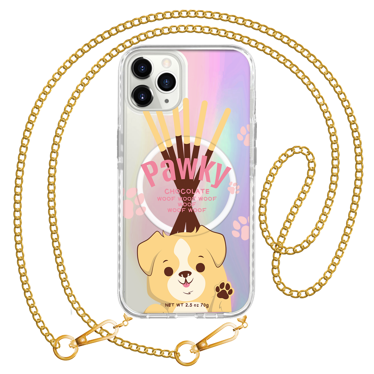 iPhone Rearguard Holo - Pawky Dog