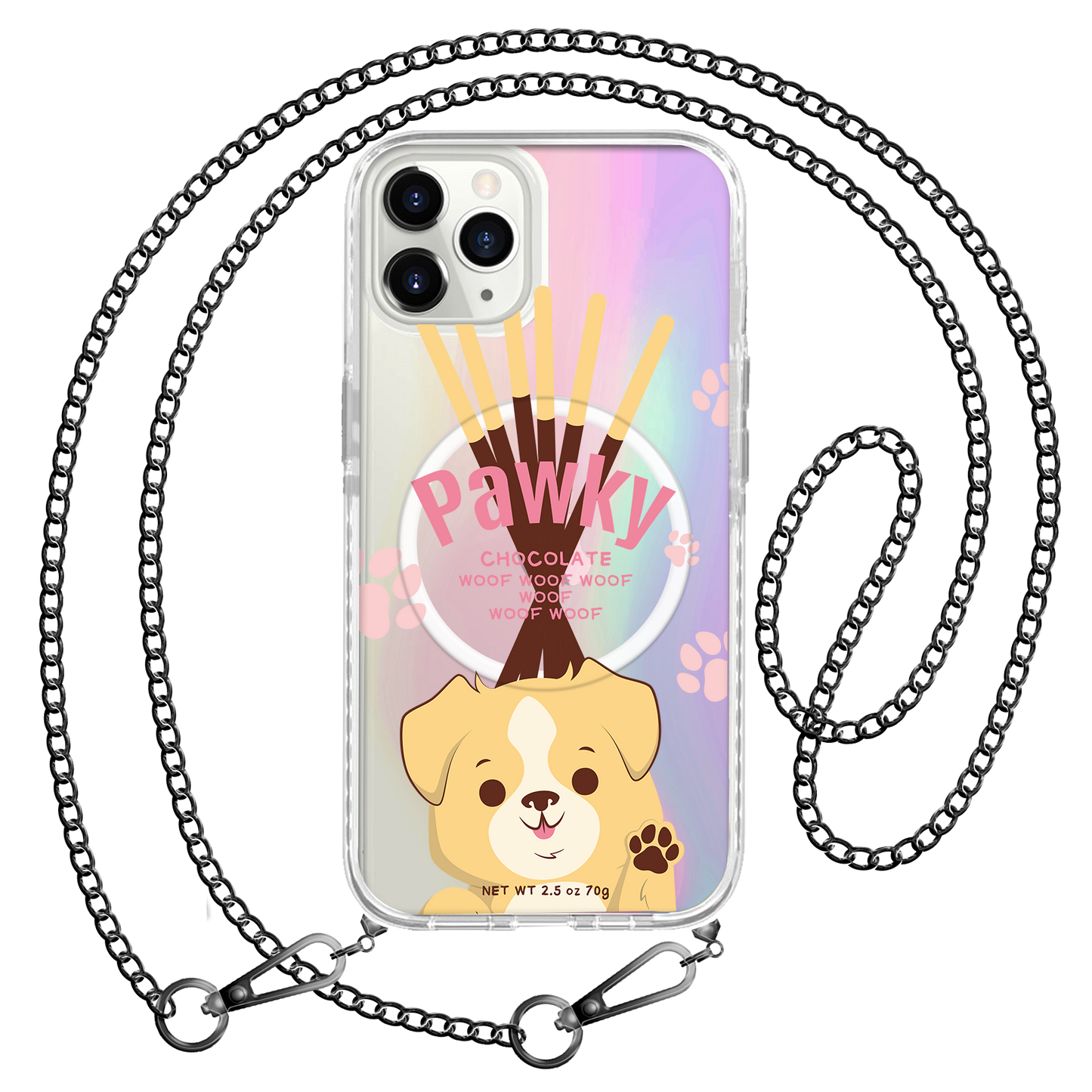 iPhone Rearguard Holo - Pawky Dog