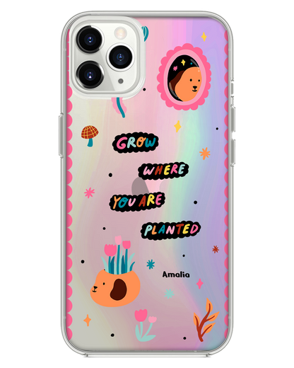iPhone Rearguard Holo - Grow Where You're Planted