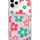 iPhone Magnetic Wallet Case -  Daisy Delight 2.0