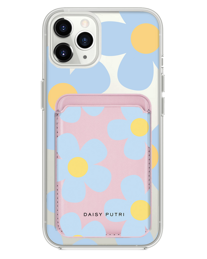 iPhone Magnetic Wallet Case -  Daisy Garland