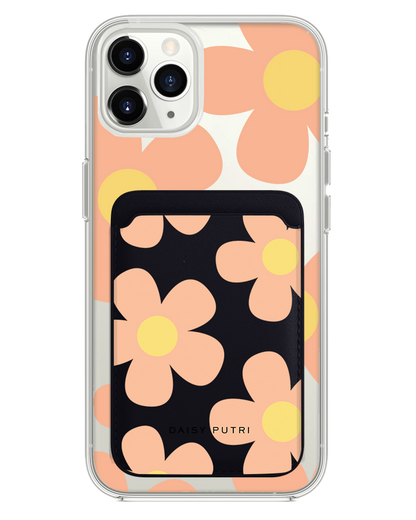 iPhone Magnetic Wallet Case -  Daisy Love