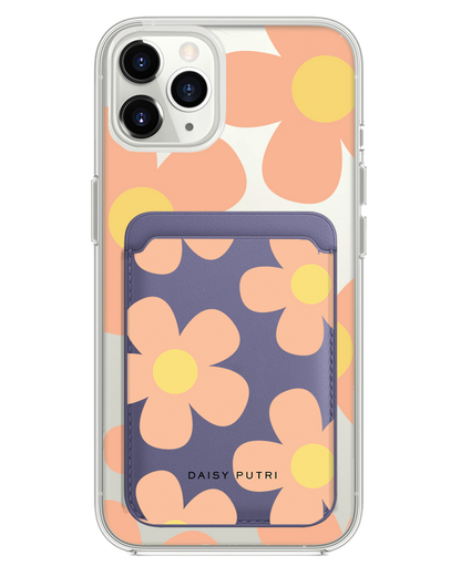 iPhone Magnetic Wallet Case -  Daisy Love