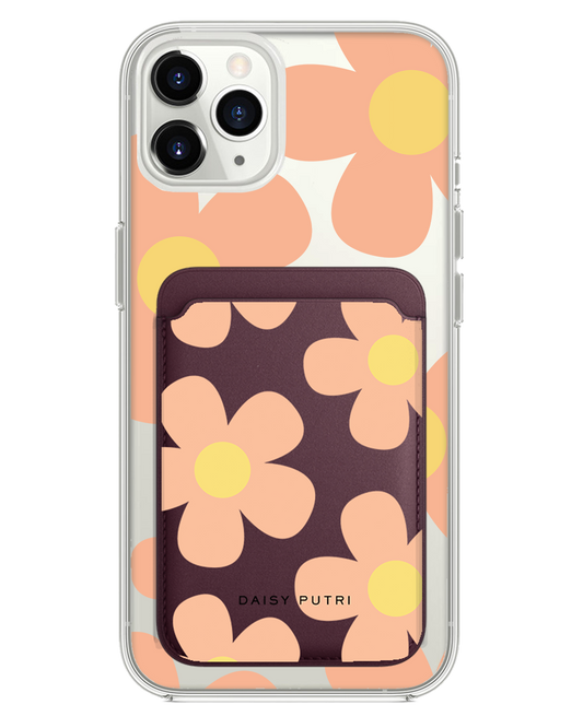 iPhone Magnetic Wallet Case -  Daisy Love