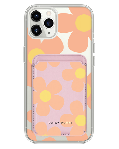 iPhone Magnetic Wallet Case -  Daisy Love
