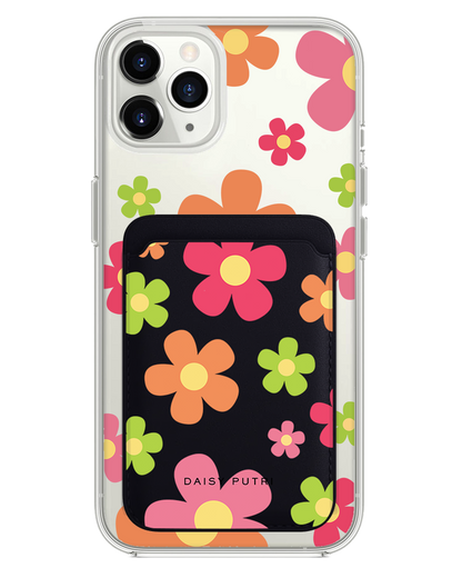 iPhone Magnetic Wallet Case -  Daisy Sunshine 2.0