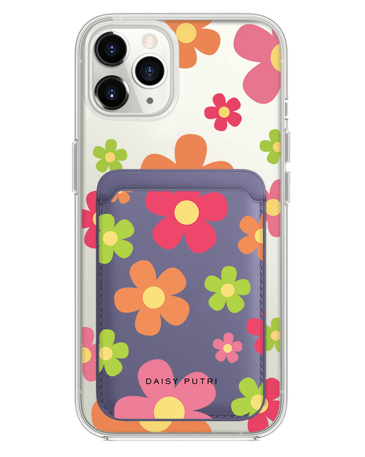 iPhone Magnetic Wallet Case -  Daisy Sunshine 2.0