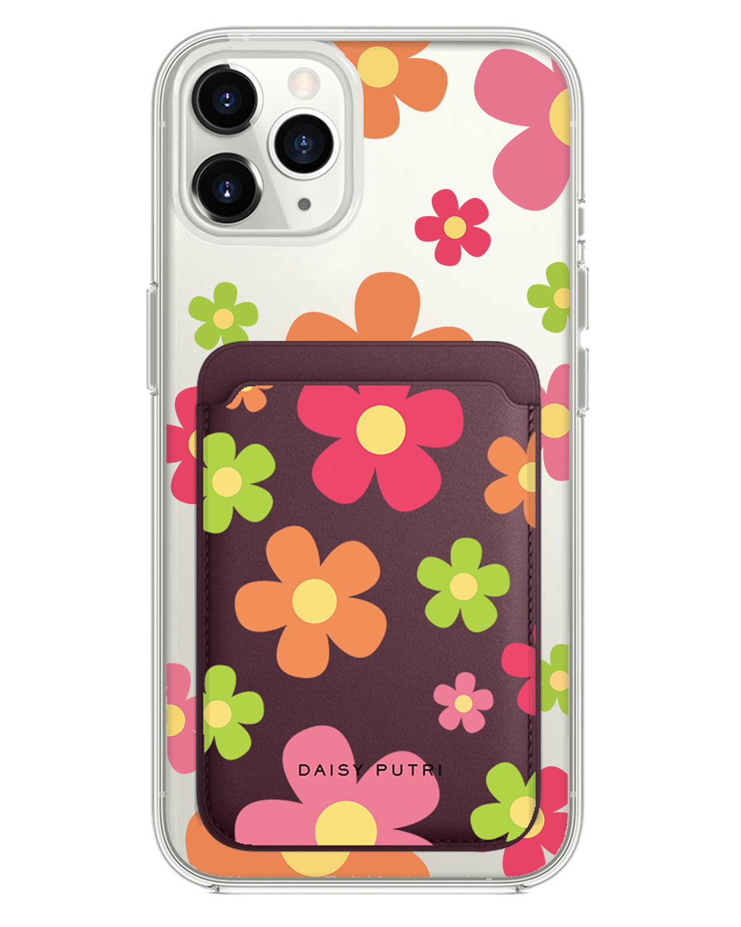 iPhone Magnetic Wallet Case -  Daisy Sunshine 2.0