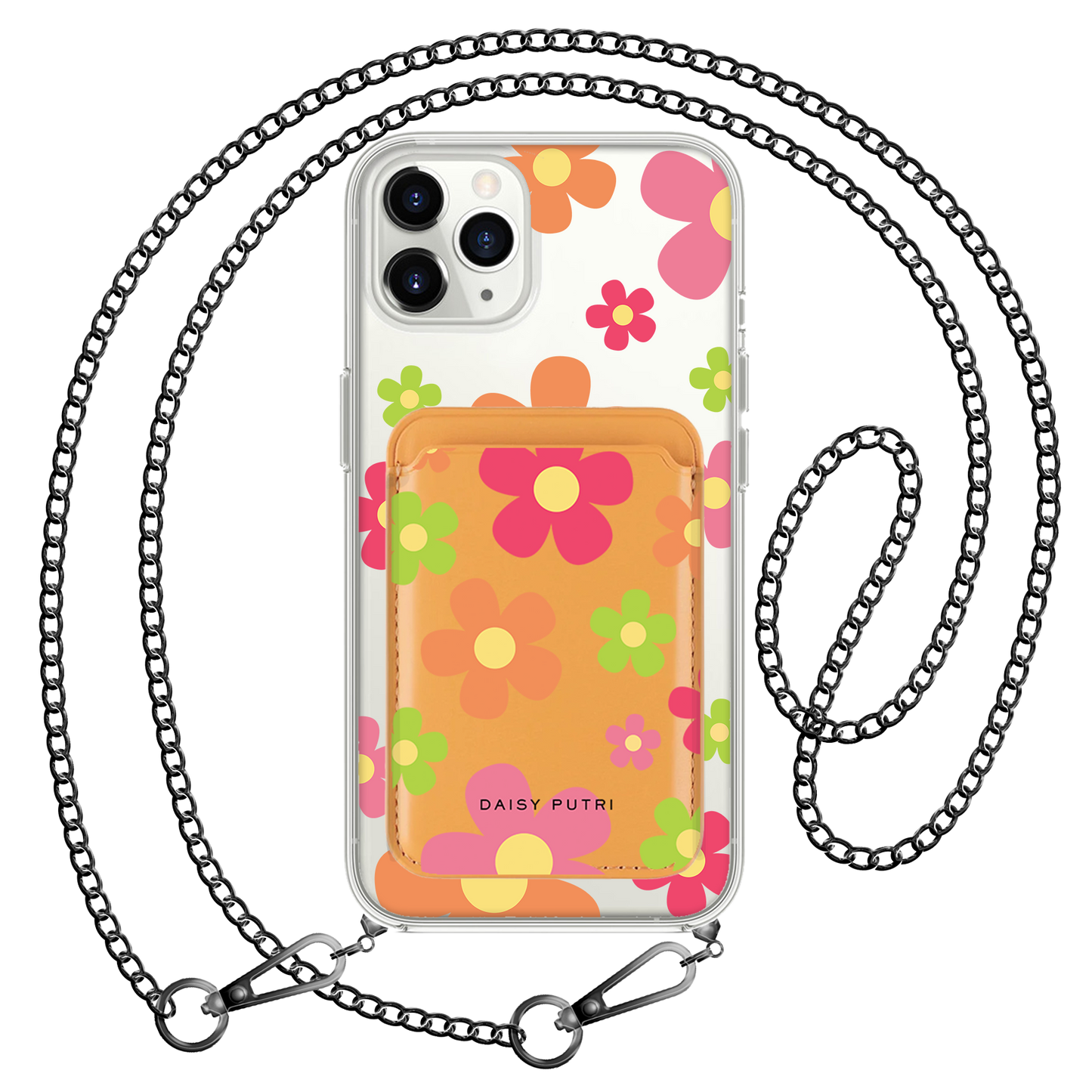 iPhone Magnetic Wallet Case -  Daisy Sunshine 2.0