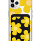 iPhone Magnetic Wallet Case -  Daisy Sunshine