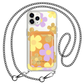 iPhone Magnetic Wallet Case -  Daisy Twinkle