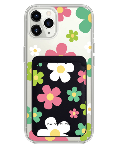 iPhone Magnetic Wallet Case -  Daisy Wild