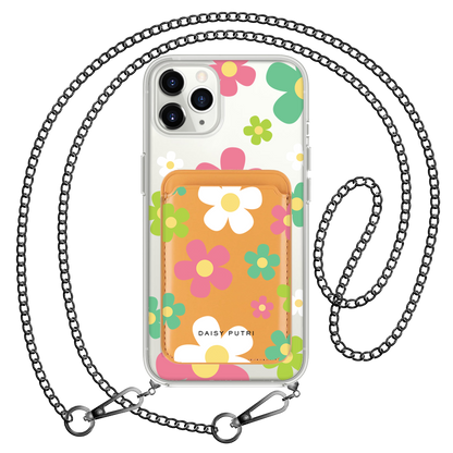 iPhone Magnetic Wallet Case -  Daisy Wild