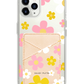 iPhone Phone Wallet Case - Daisy Fresh