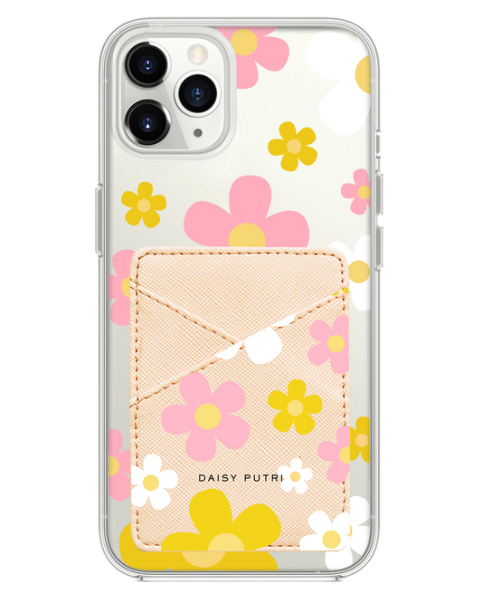 iPhone Phone Wallet Case - Daisy Fresh