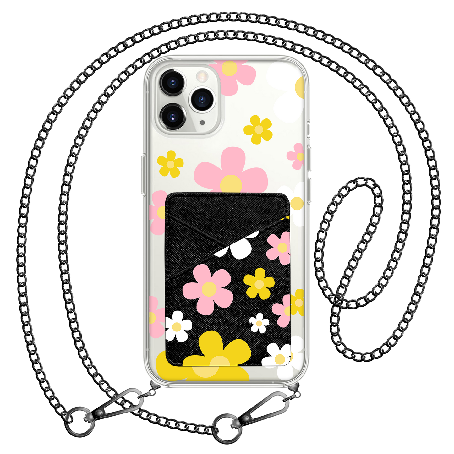 iPhone Phone Wallet Case - Daisy Fresh