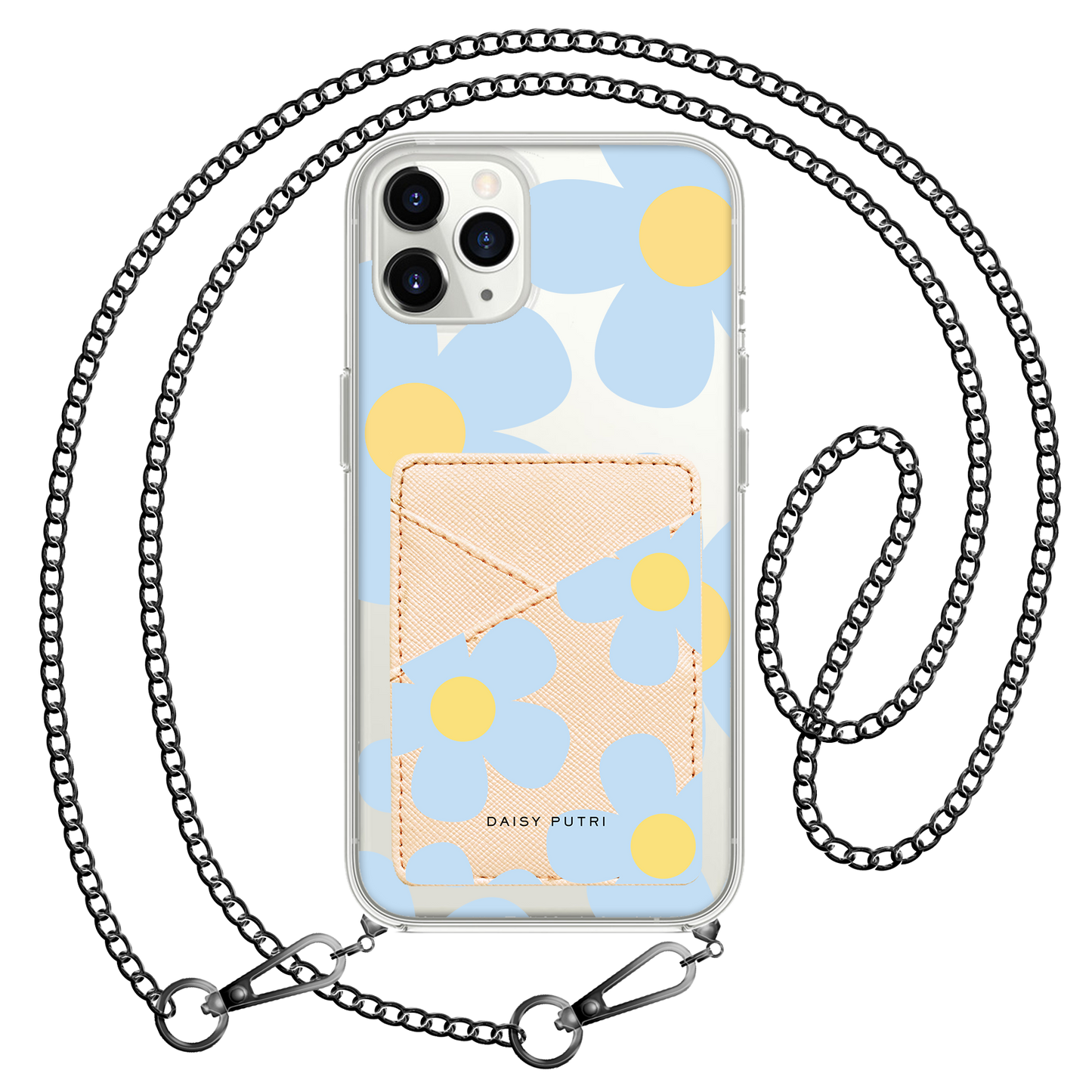 iPhone Phone Wallet Case - Daisy Garland