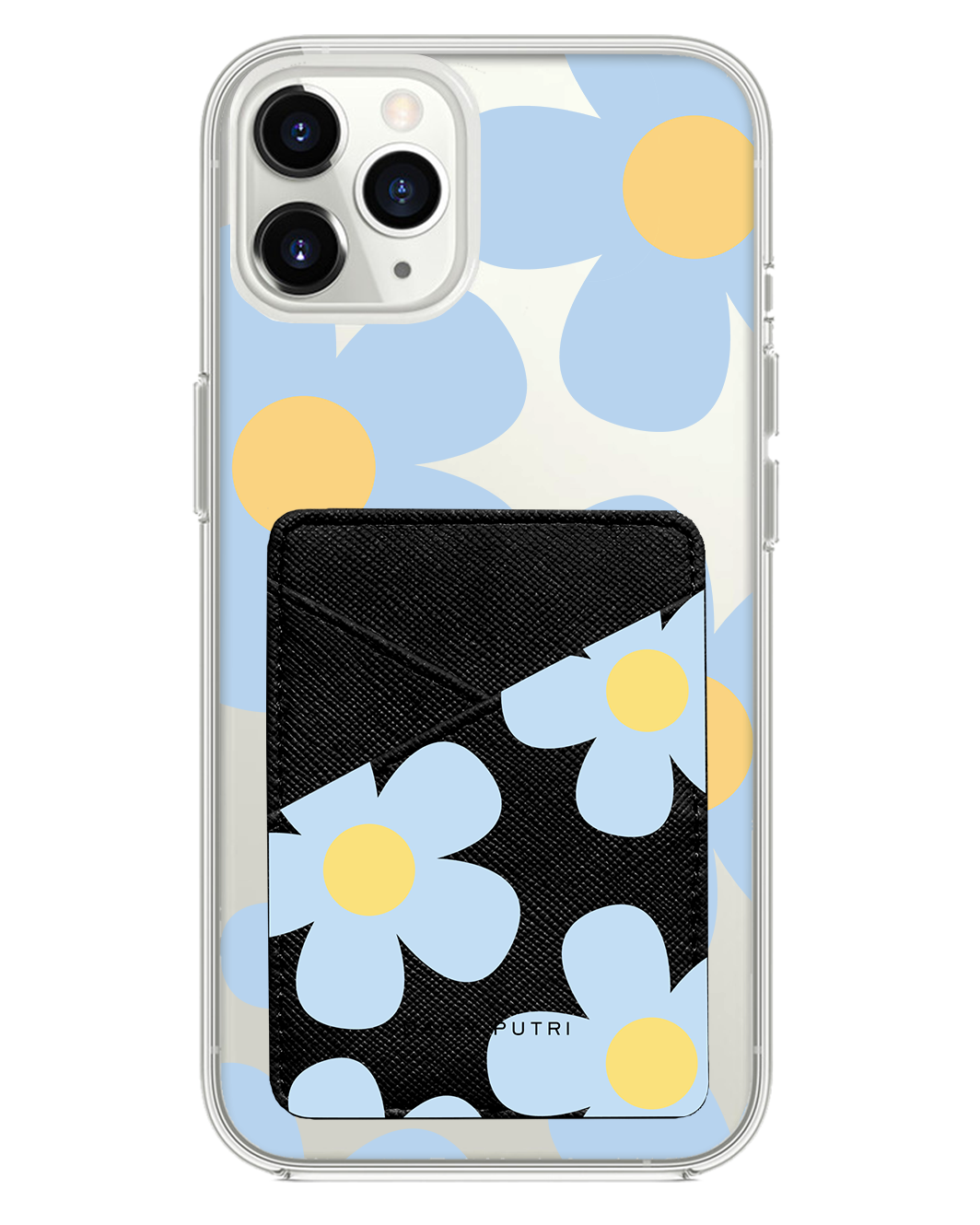 iPhone Phone Wallet Case - Daisy Garland