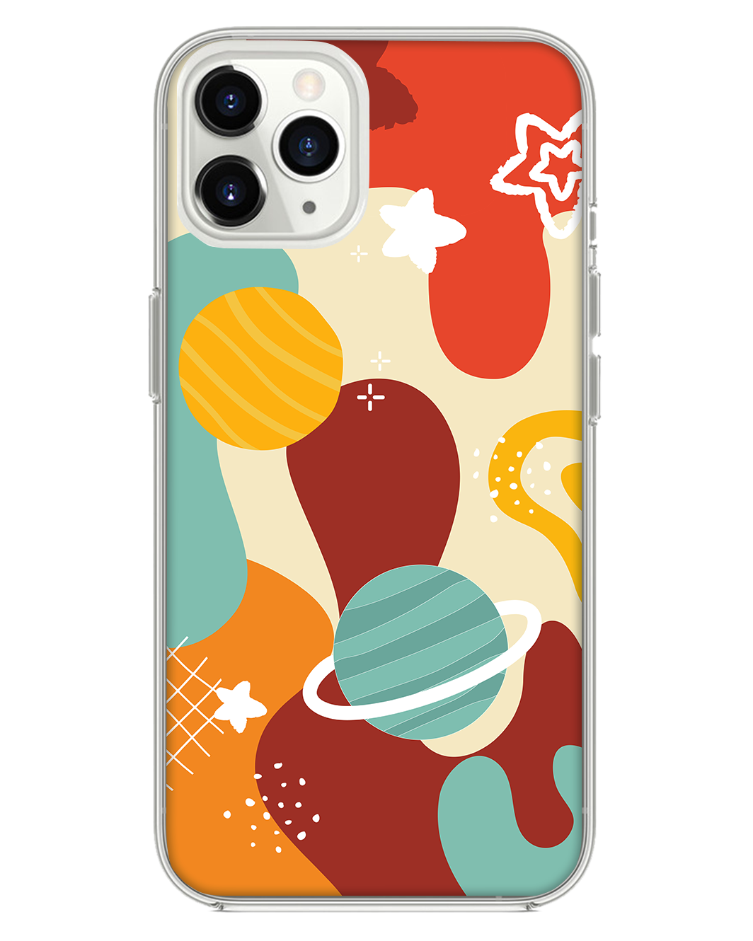 iPhone Rearguard Hybrid - Abstract Planet 2.0