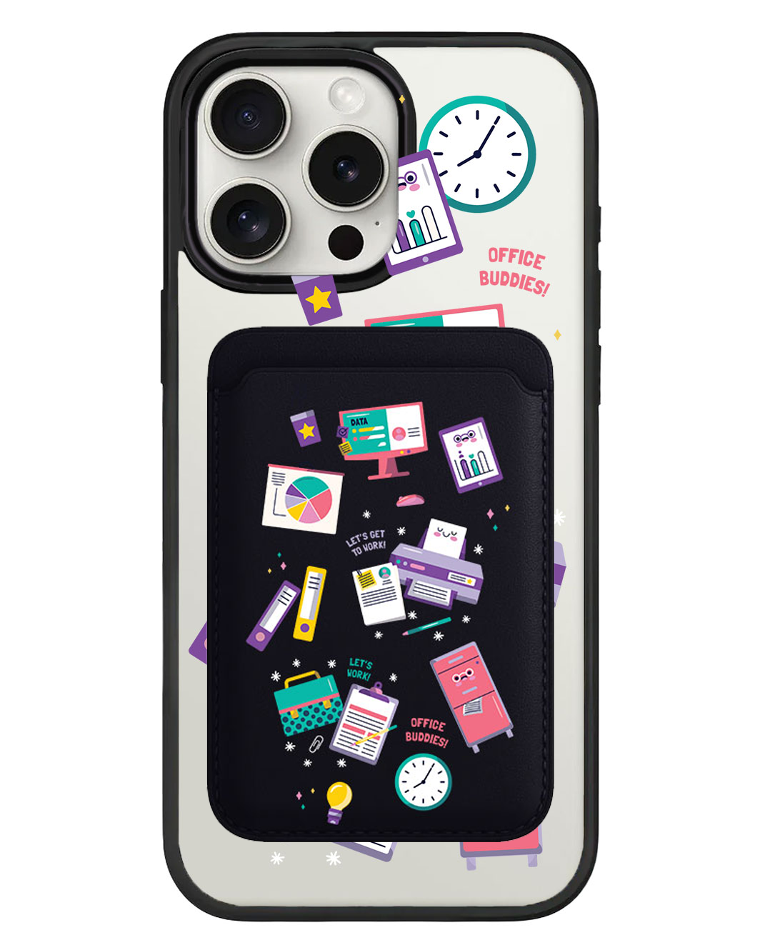 iPhone Magnetic Wallet Case - Officer