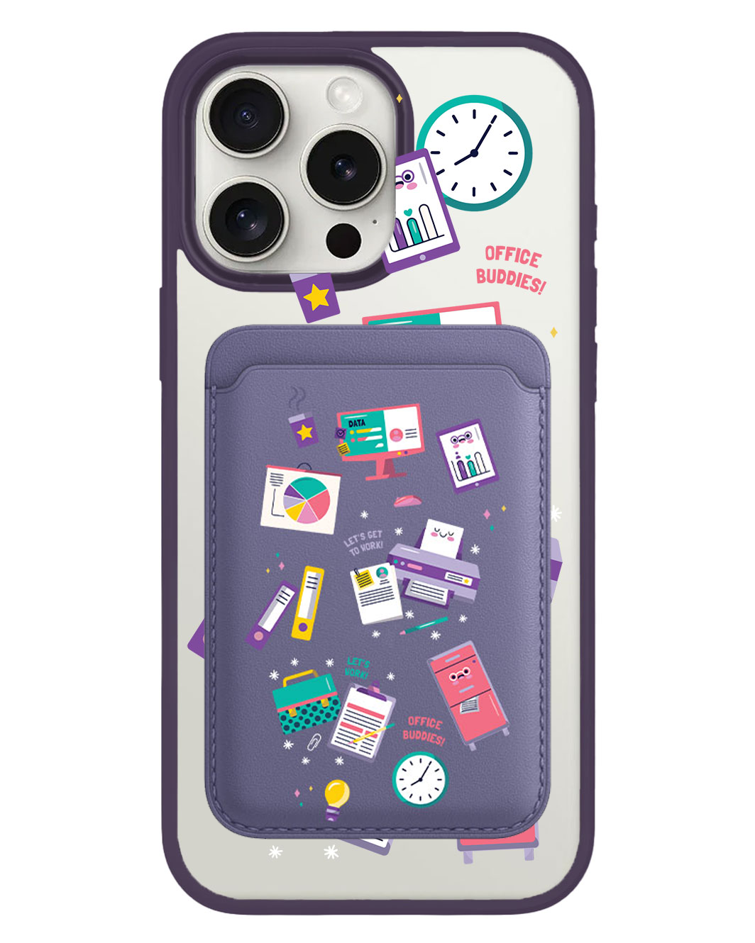 iPhone Magnetic Wallet Case - Officer