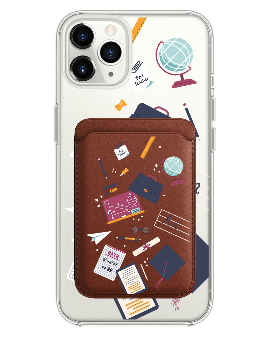 iPhone Magnetic Wallet Case - Teacher