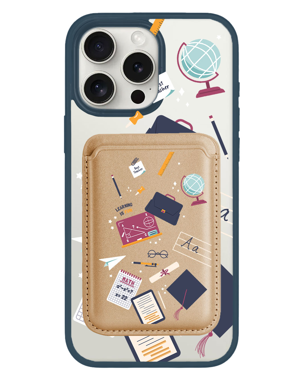 iPhone Magnetic Wallet Case - Teacher