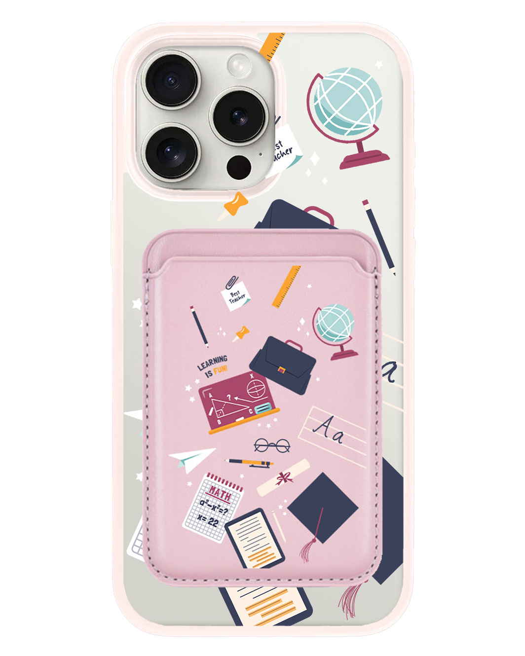 iPhone Magnetic Wallet Case - Teacher